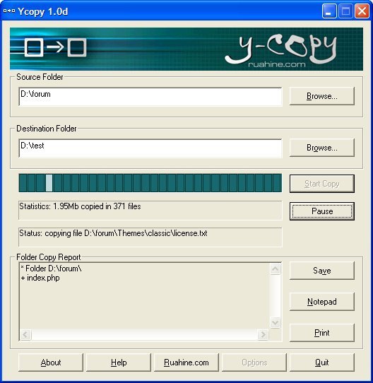 Ycopy Screenshot
